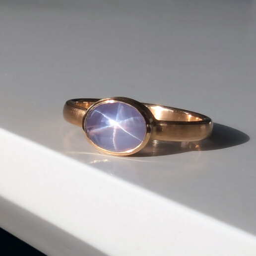 morandin ring mit sternsaphir